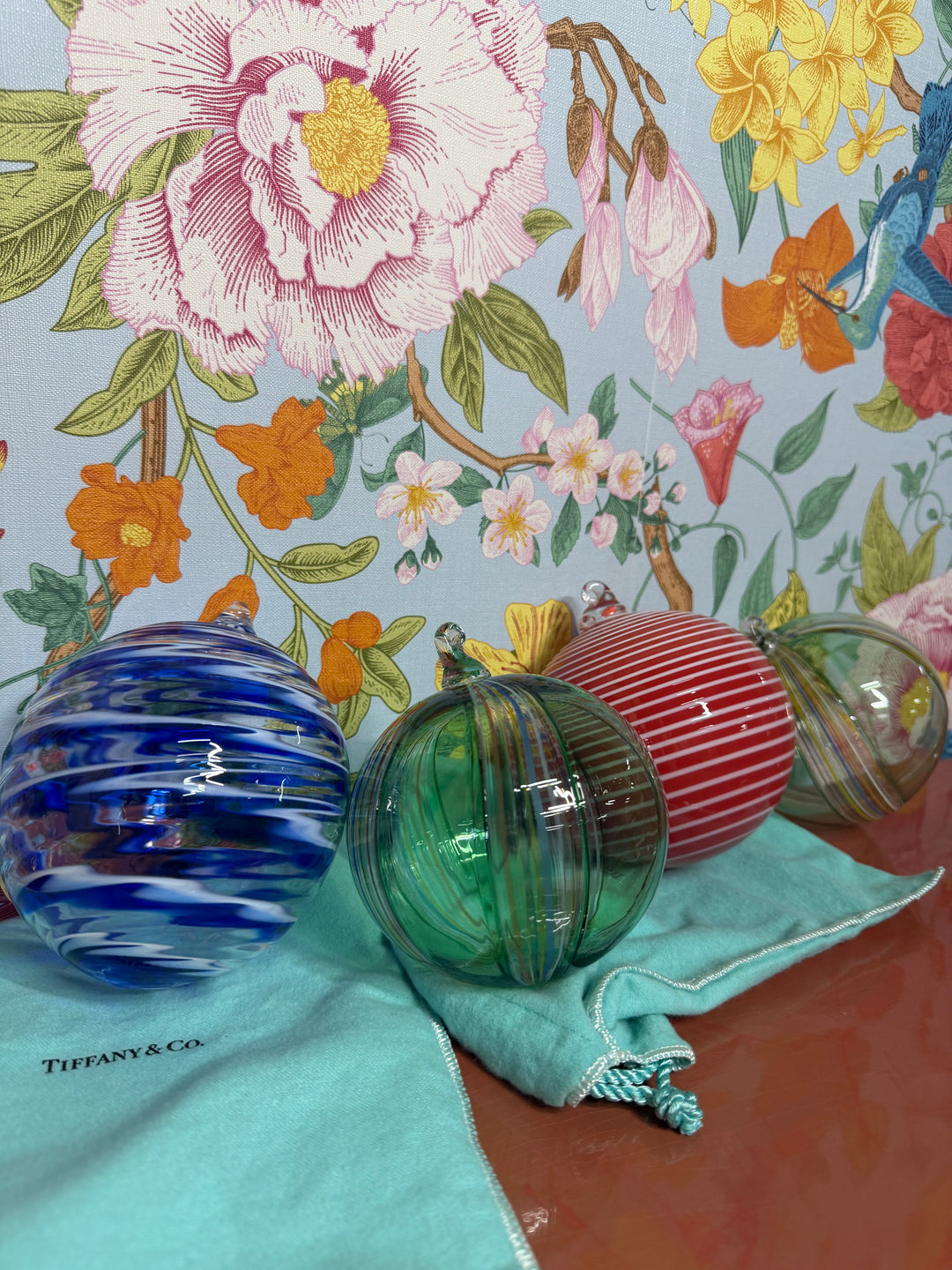 Vintage Glass Tiffany & Co Ornaments