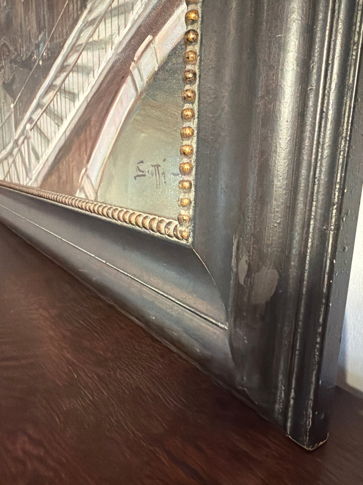 Original Venetian Oil Painting - Signed "Scotti"