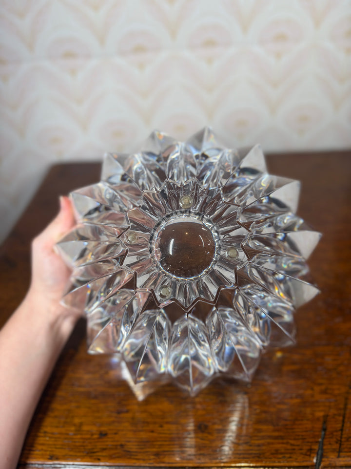 Engraved Crystal Bowl