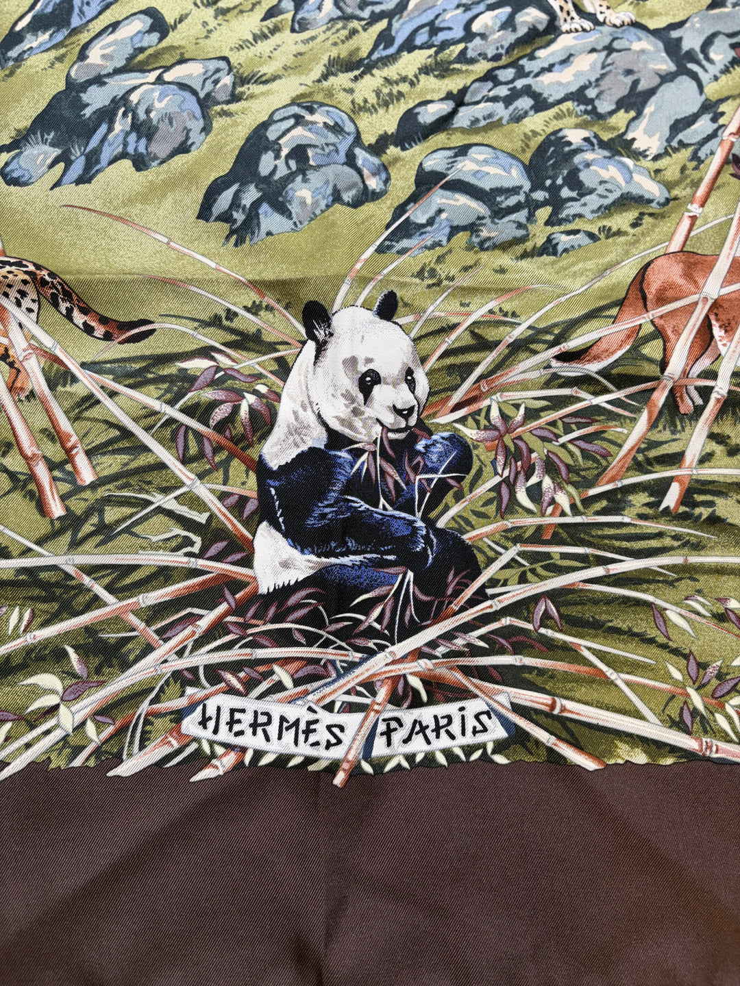 Vintage HERMÈS “Sichuan” Silk Scarf 90