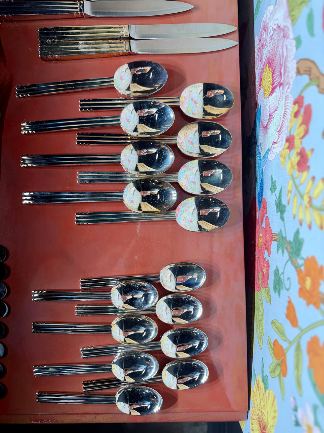 Puiforcat Silverplated Nantes Flatware (Service for 8 + 4 Serving Pieces)