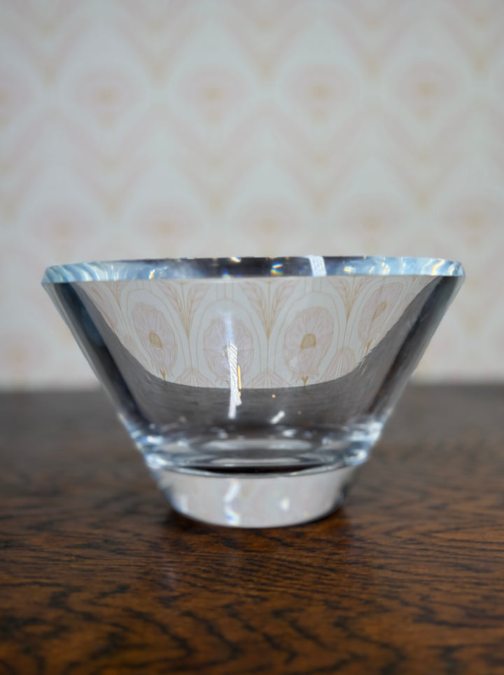 J. Badash Crystal Bowl