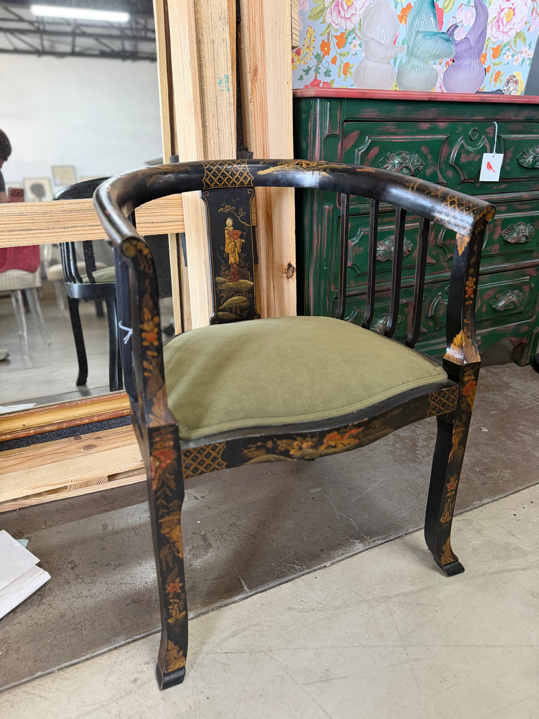Chinoiserie Lacquer Chair