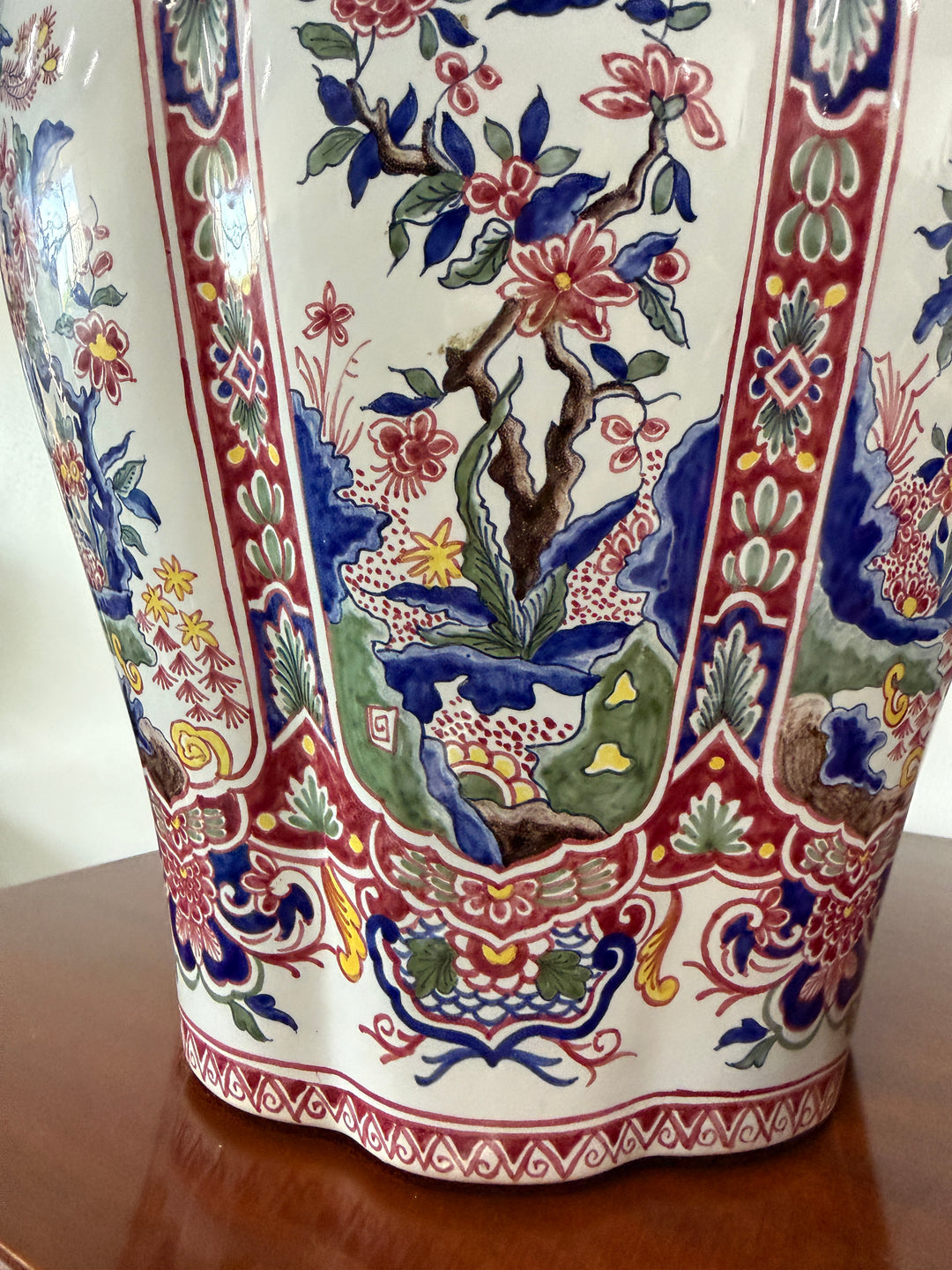 Vintage Hand Painted in France Tiffany & Co Lidded Vase