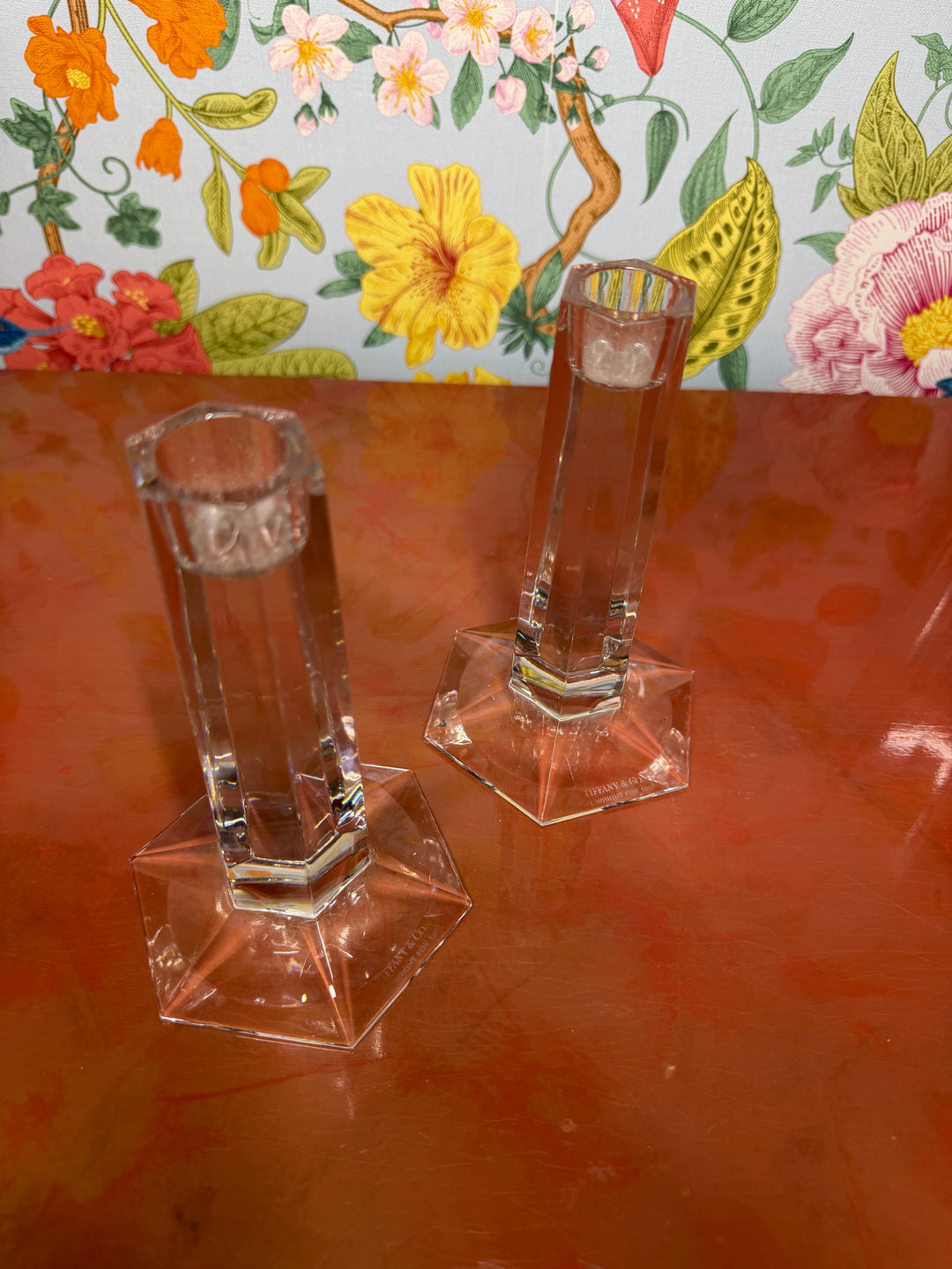 Vintage Tiffany & Co Candle Holders (Set of 2)