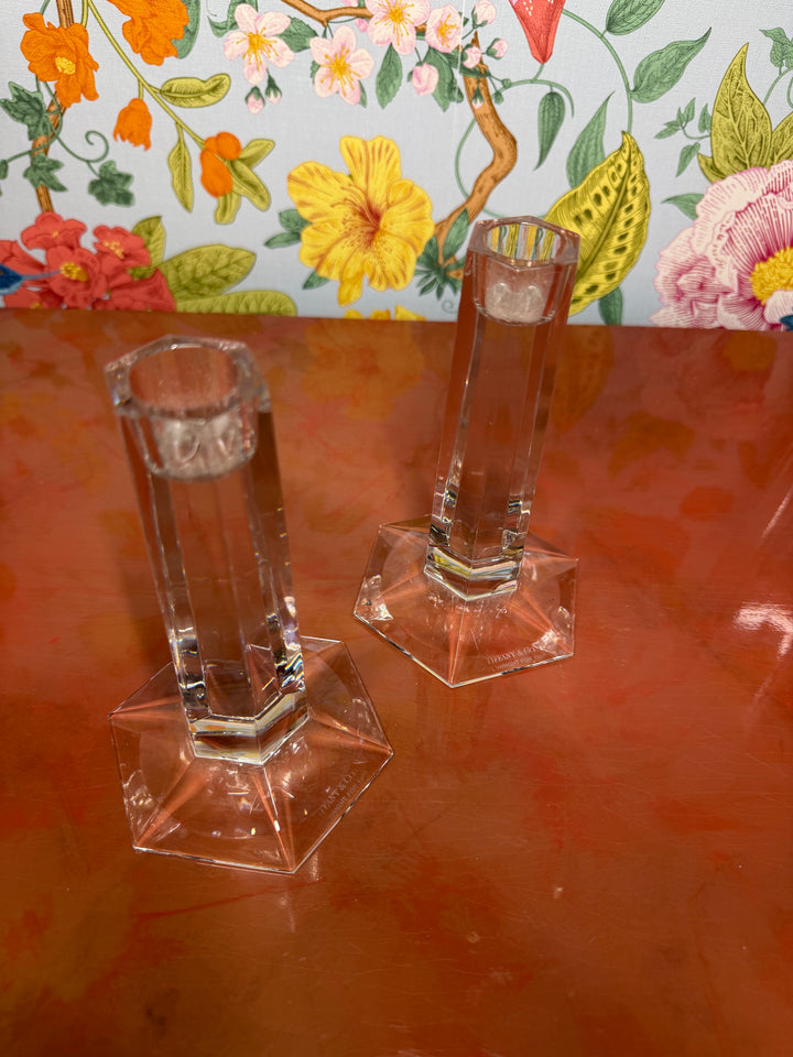 Vintage Tiffany & Co Candle Holders (Set of 2)