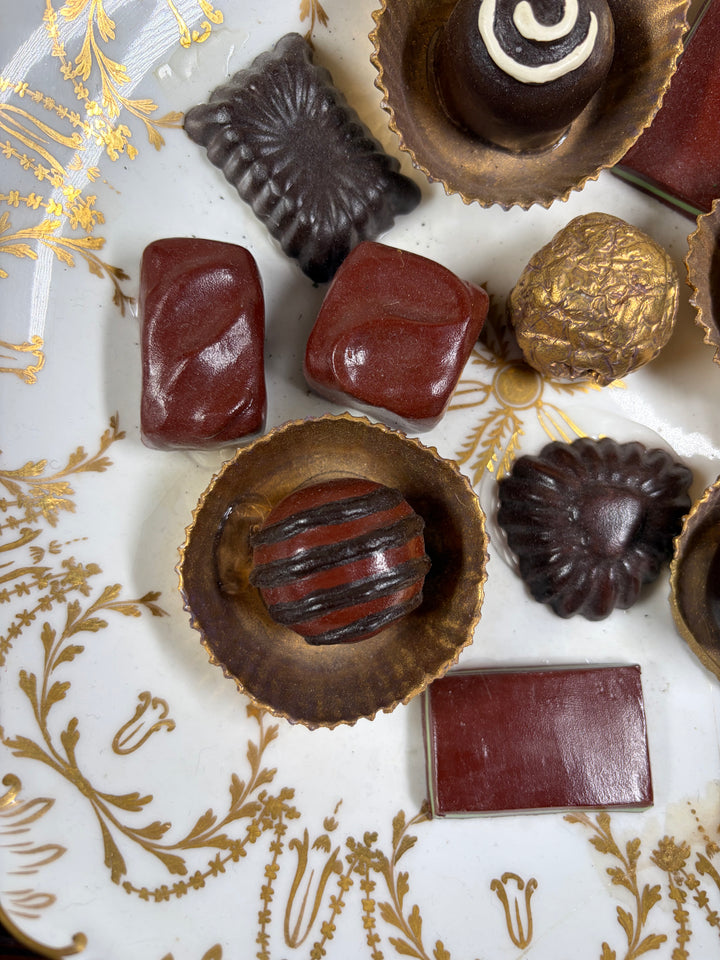 Handmade Art Chocolate Platter