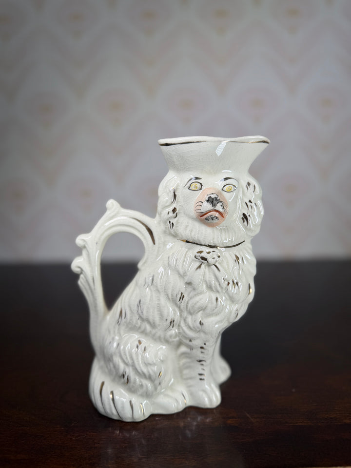 Staffordshire Dog Pitcher