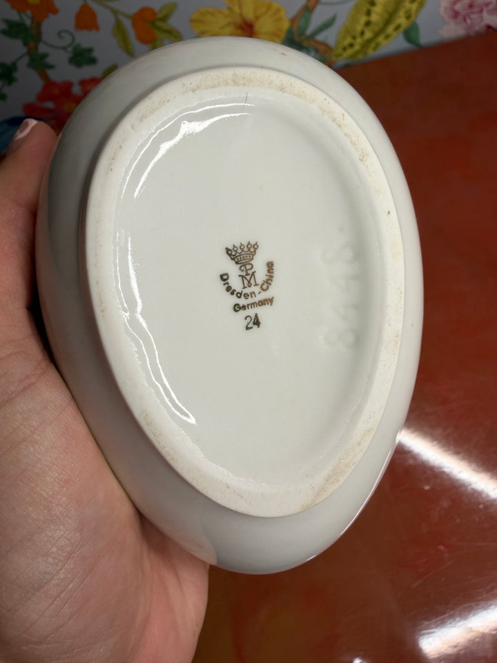 Dresden Porcelain Egg