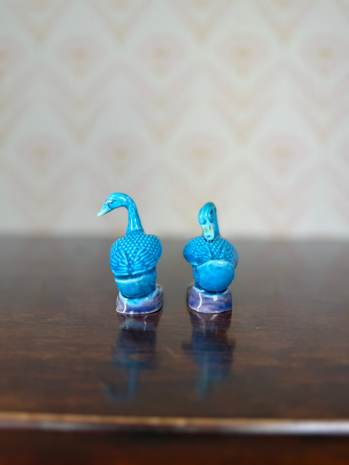 Blue Trinket Ducks - Set of 2