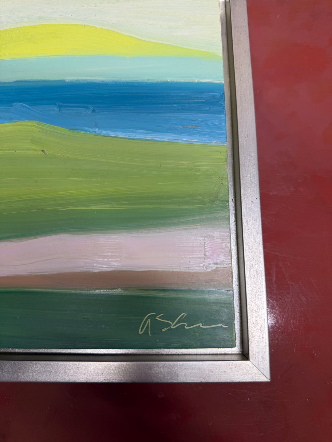 Abstract Oil Artwork