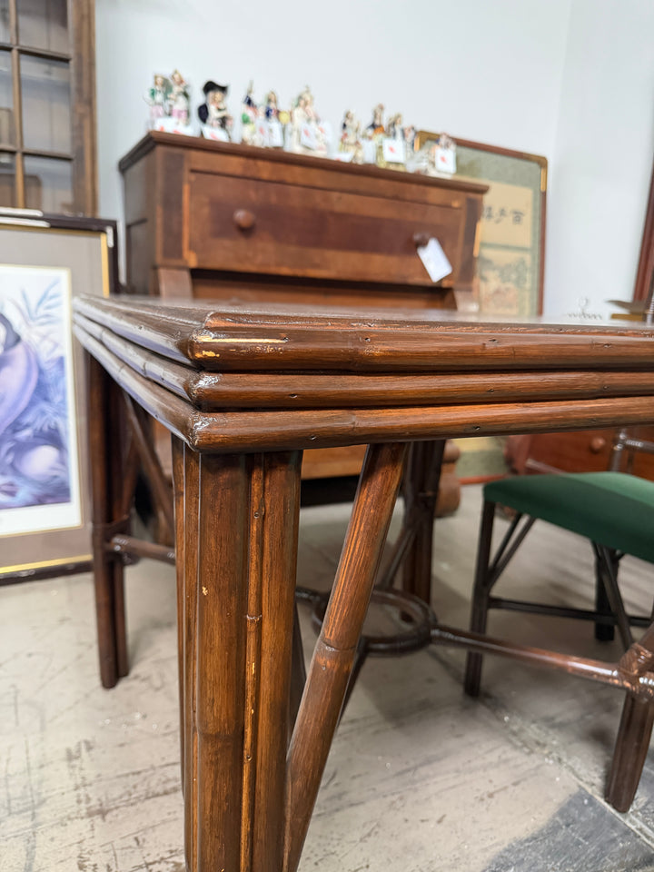 Bamboo Card Table