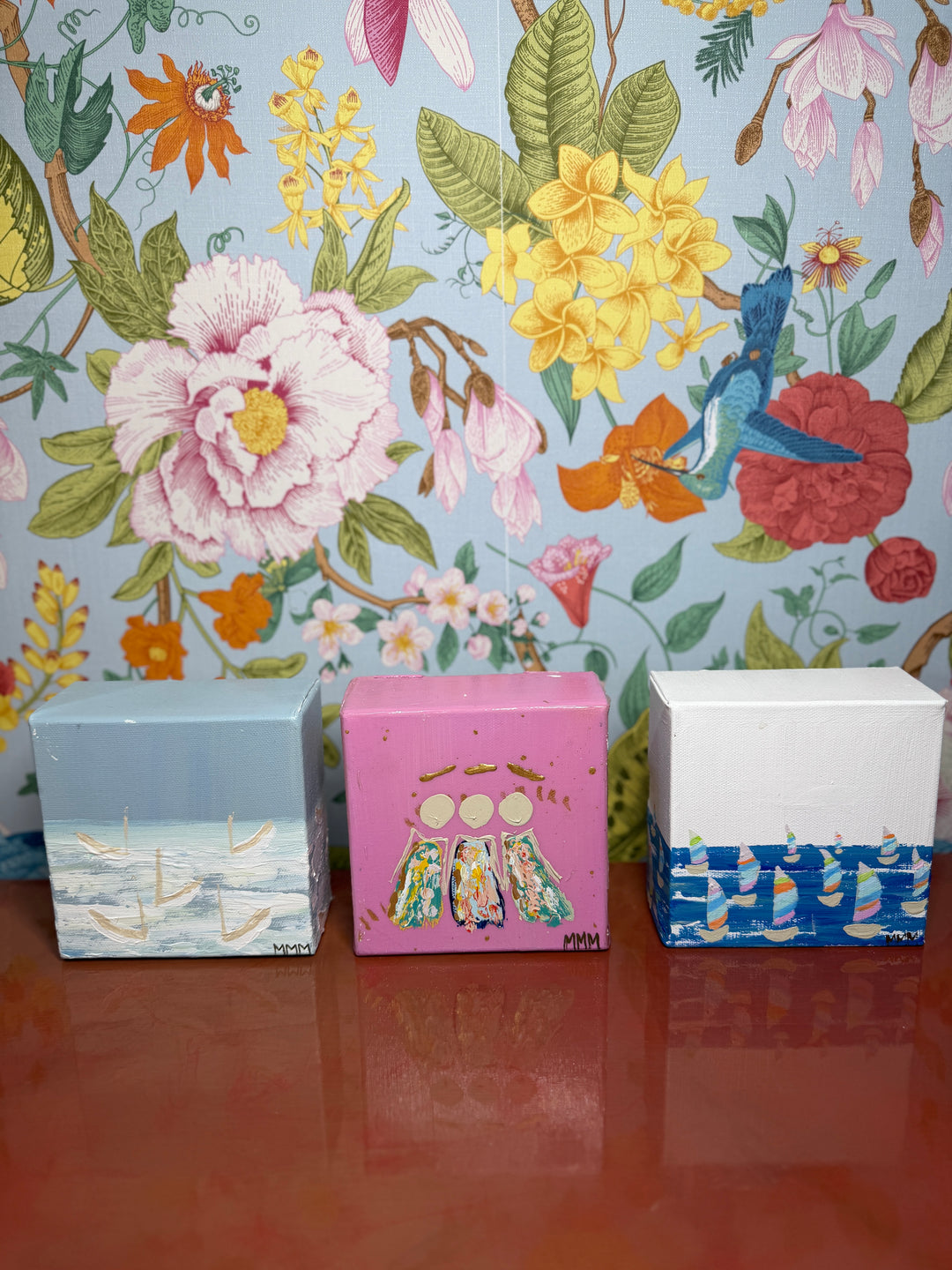 Missy Maude Set of 3 Paintings