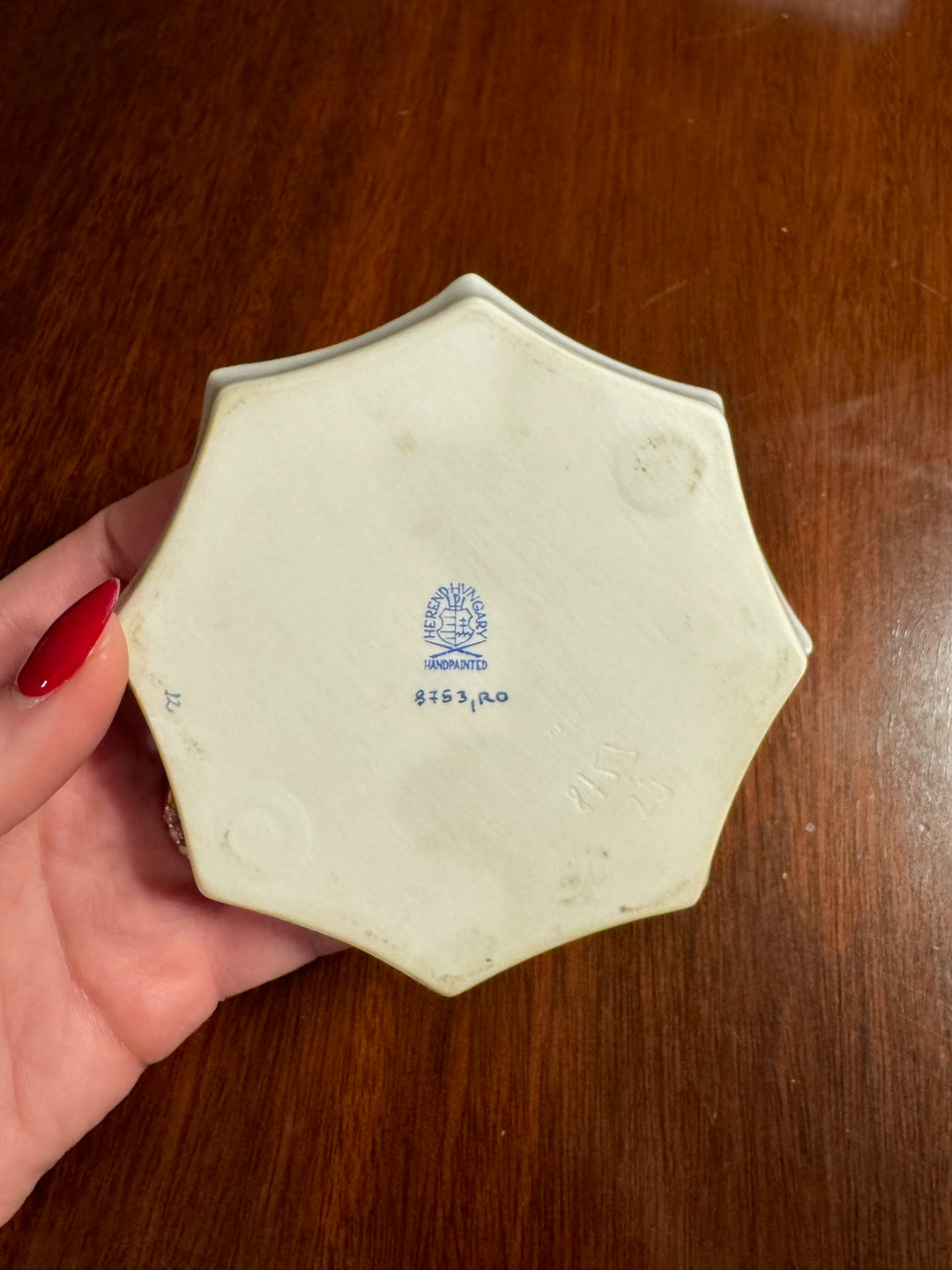 Herend Octagon Trinket Tray (#8753)