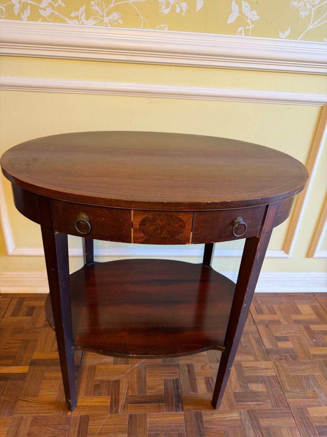 Oval Side Table