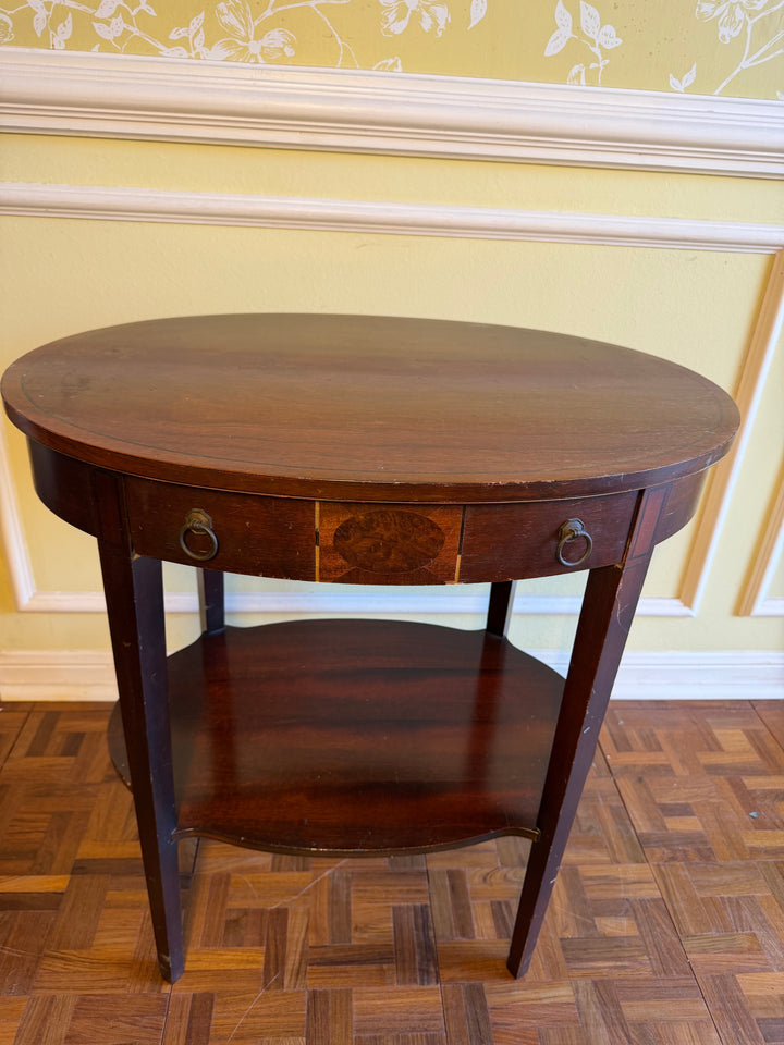 Oval Side Table