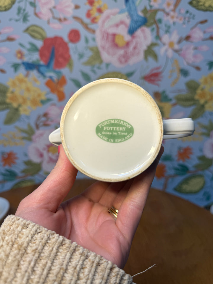 Portmeirion Forget Me Not Sugar and Creamer