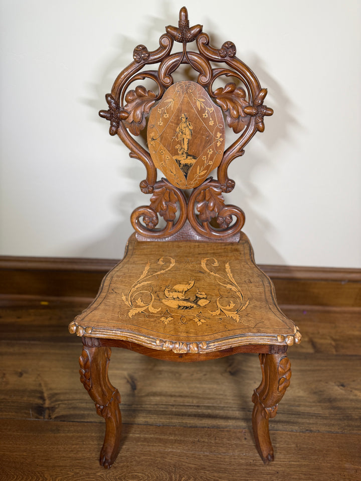 Italian Marquetry Chair