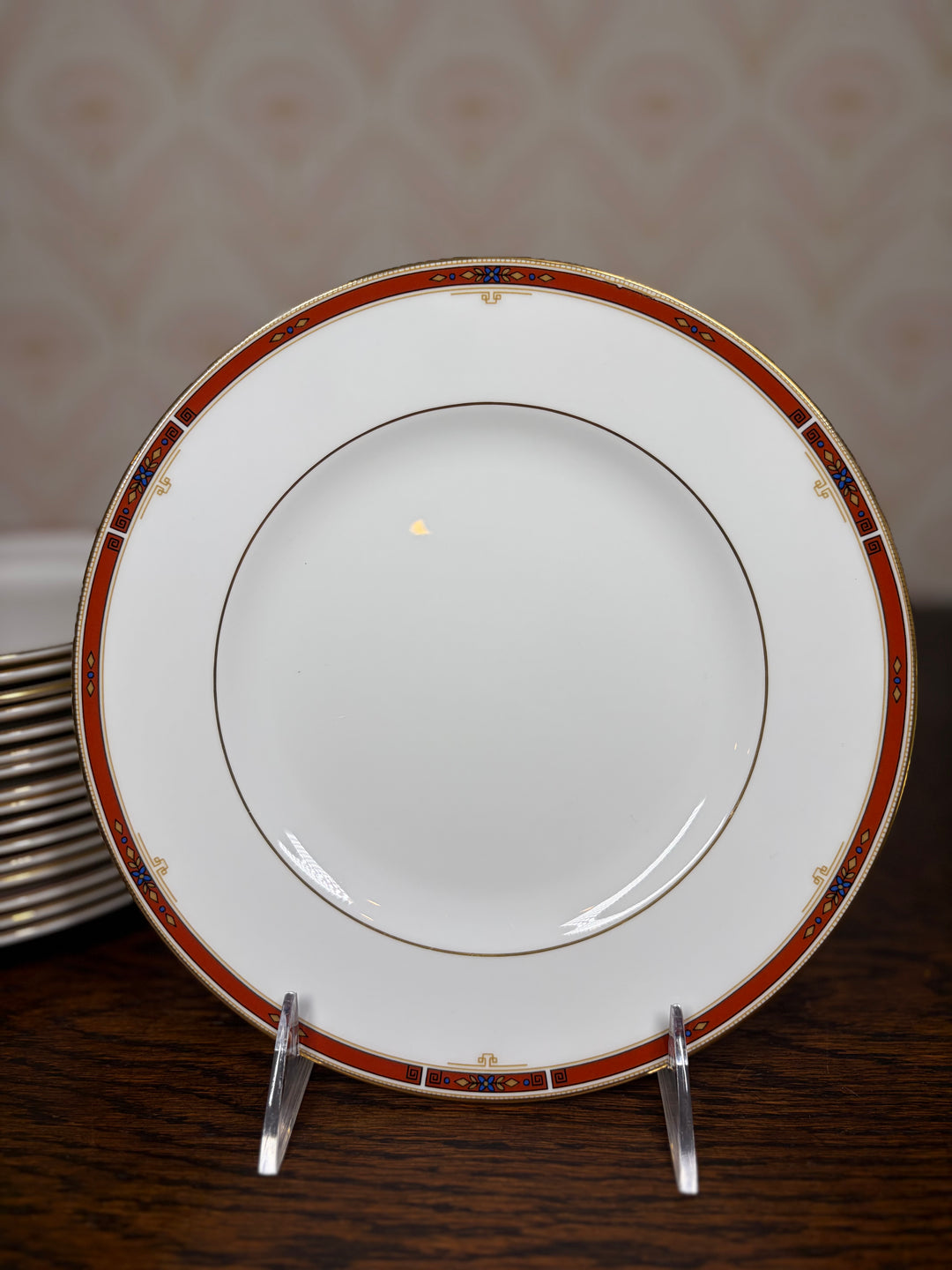 Set of 17 Wedgwood Colorado Salad Plates