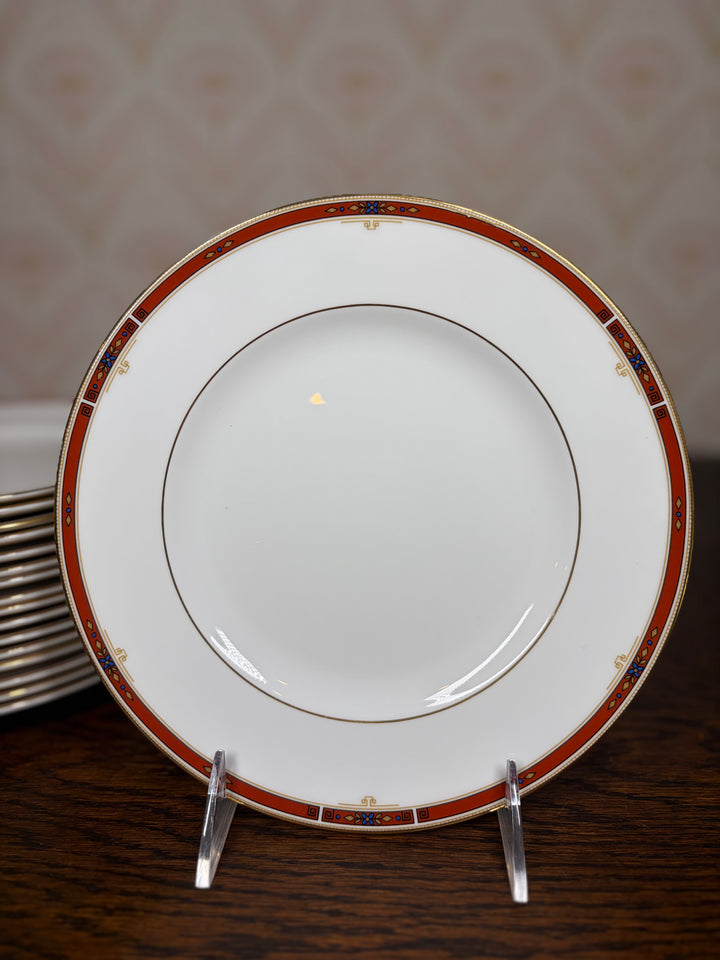 Set of 17 Wedgwood Colorado Salad Plates