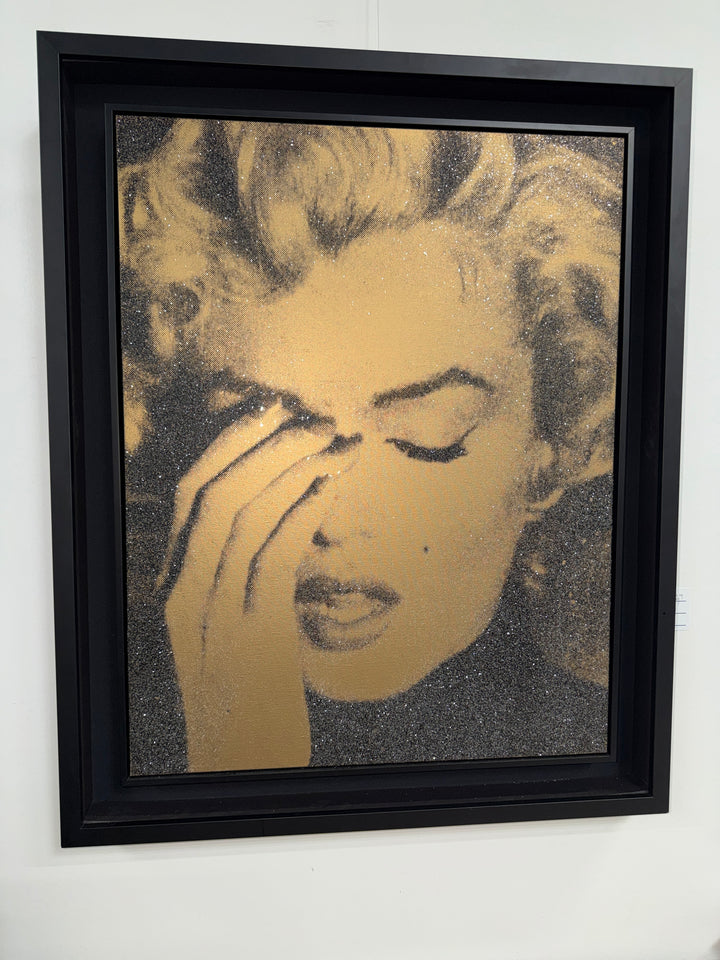 Marilyn Crying by Russell Young