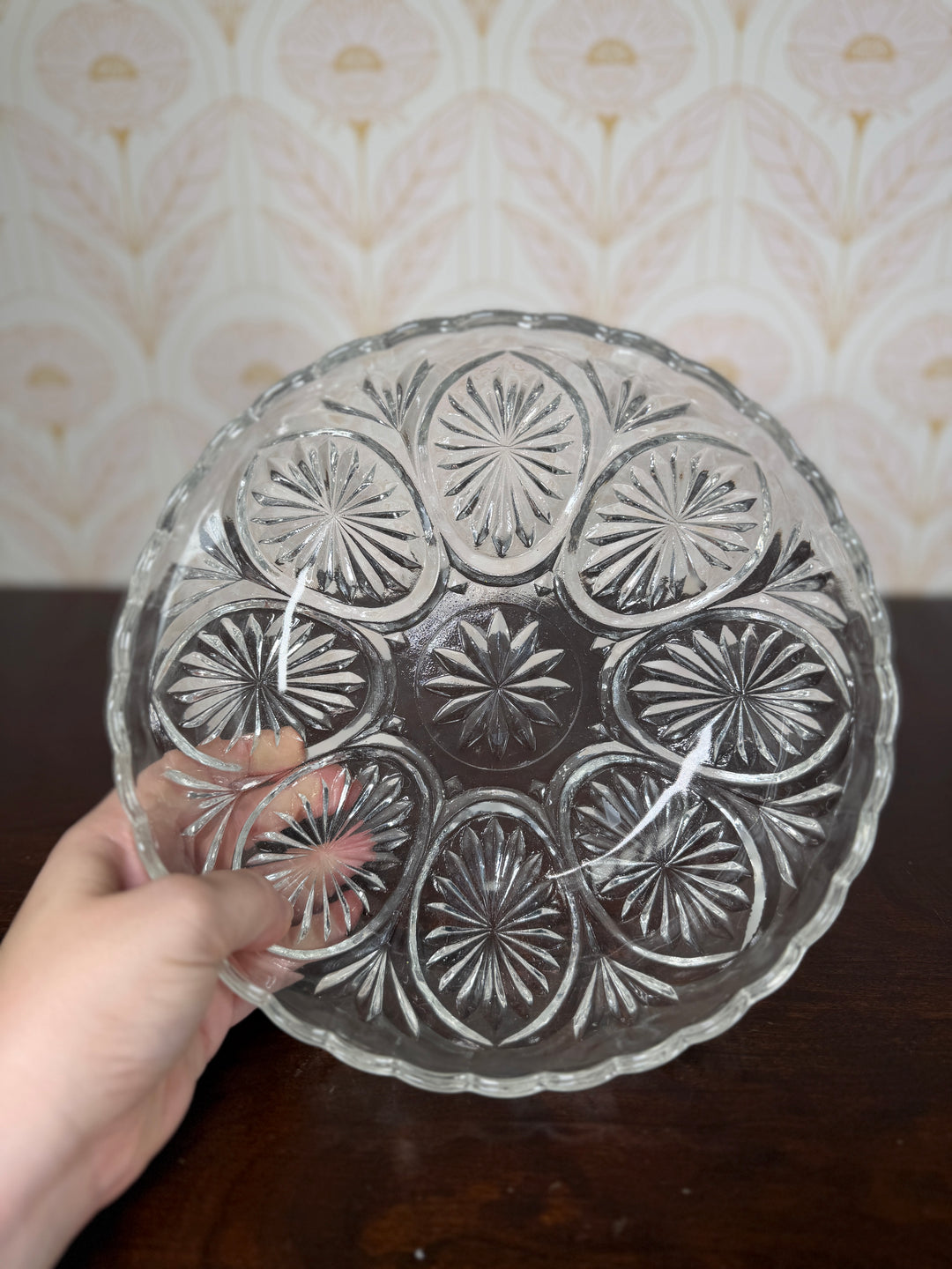 Crystal Shallow Bowl