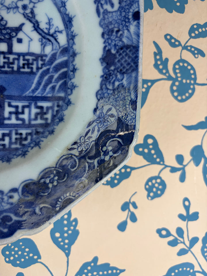Blue Willow Antique Wall Plate (from Guest & Gray)