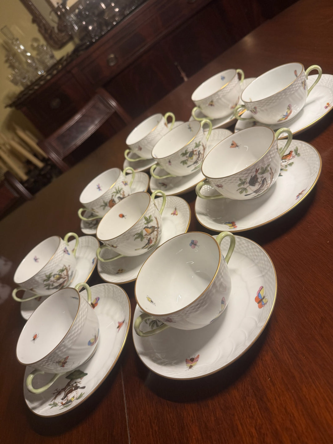 10 Herend Consommé Cups (#1716)