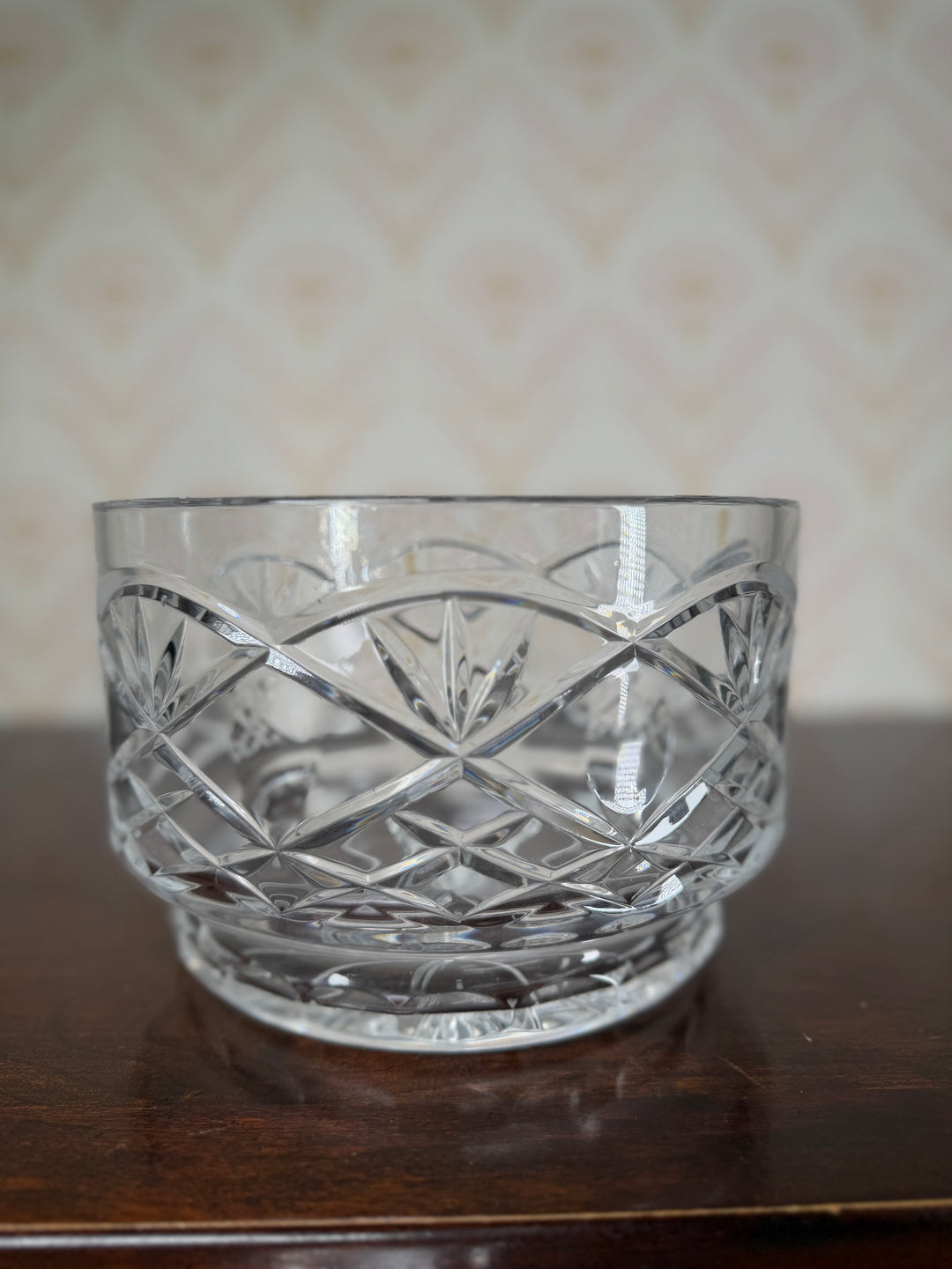 Engraved Crystal Bowl