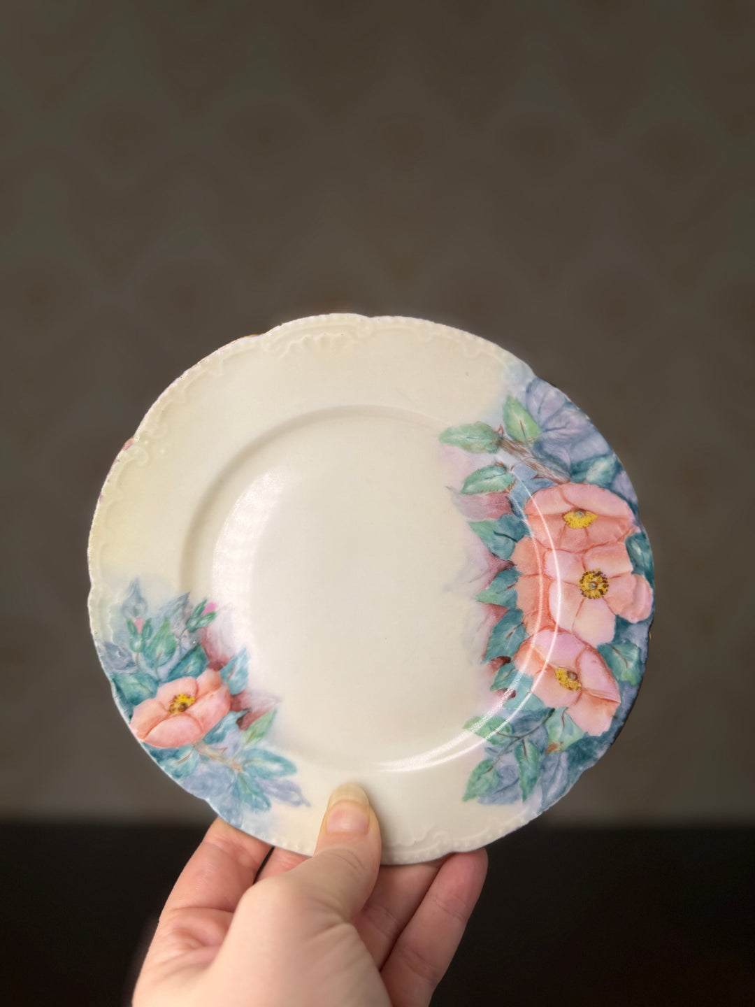 2 Limoges Saucers