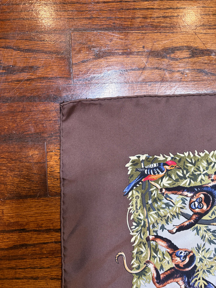 Vintage HERMÈS “Sichuan” Silk Scarf 90