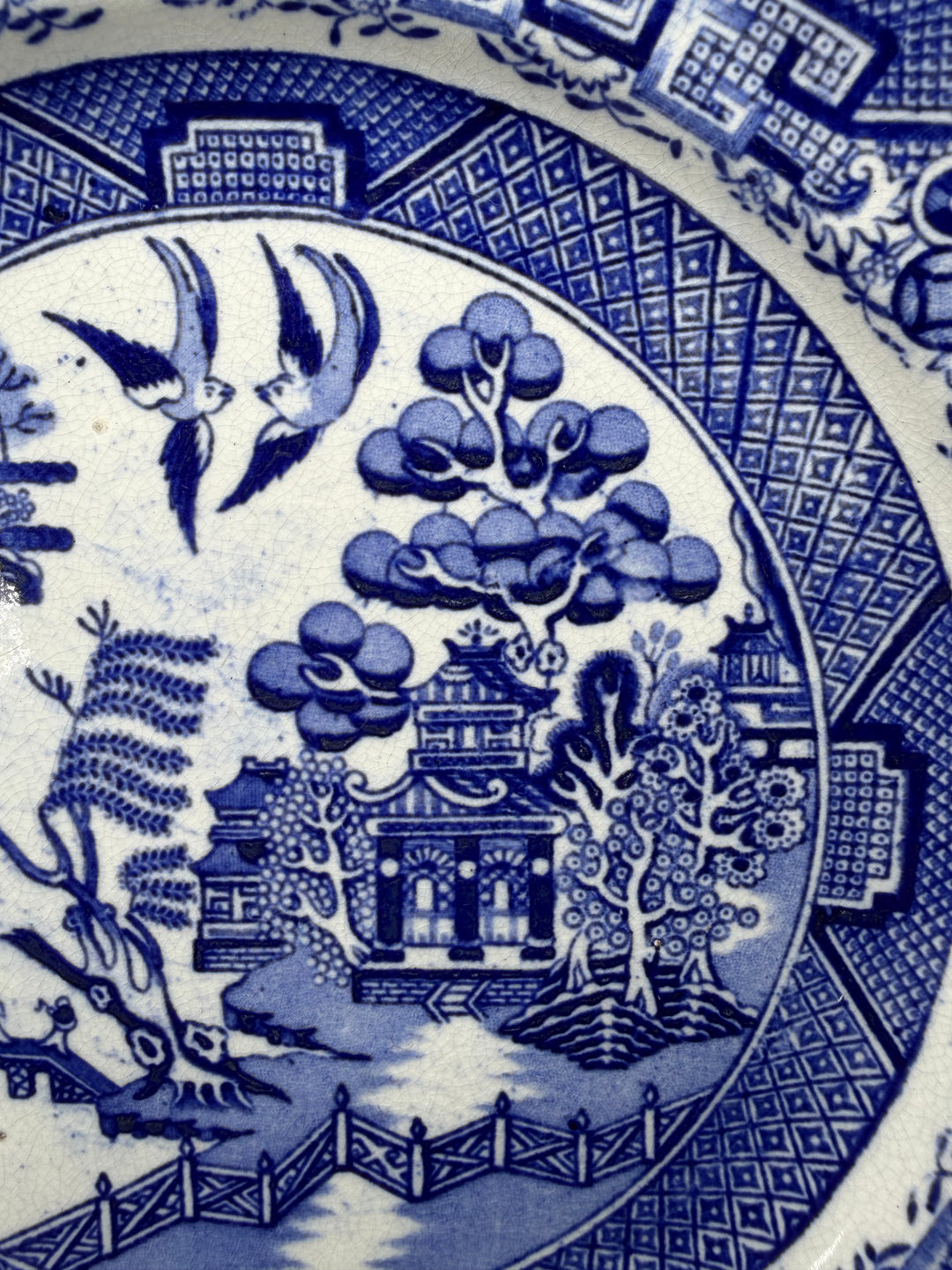 Blue Willow Plate