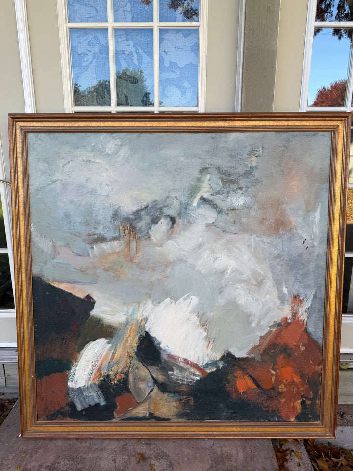 Possibly Avis Demonte (American, 1914-1985) Oil on Canvas, Signed, Framed
