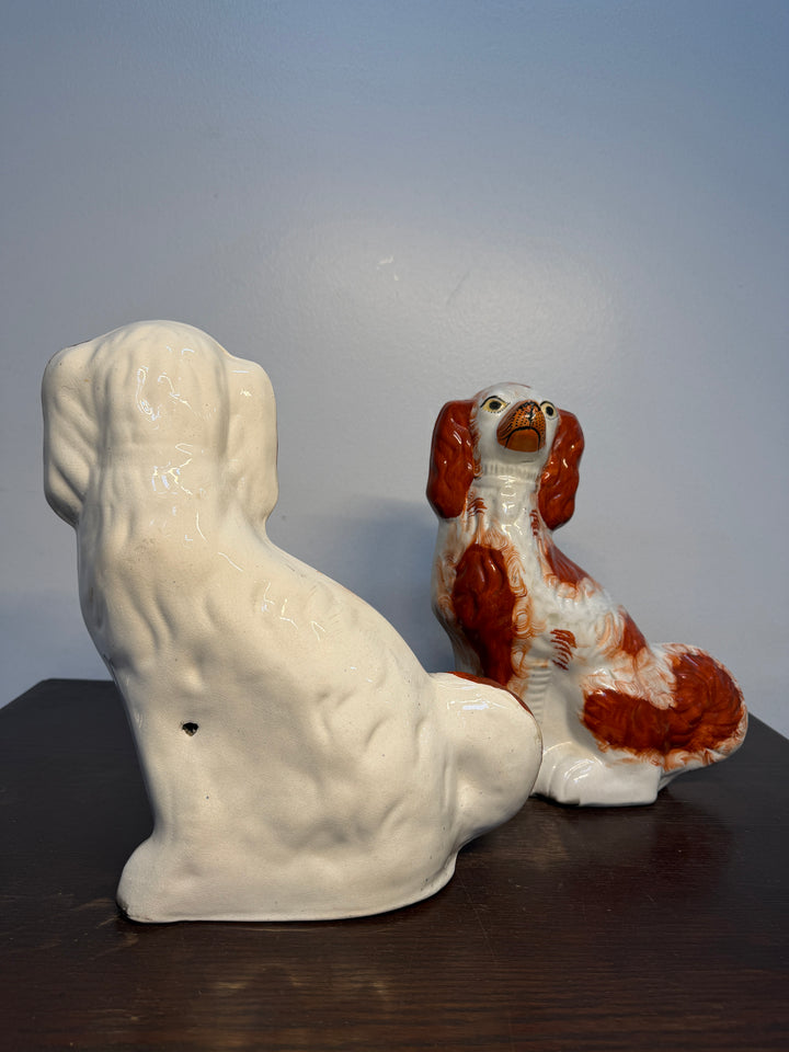 Pair of Antique Staffordshire Dogs