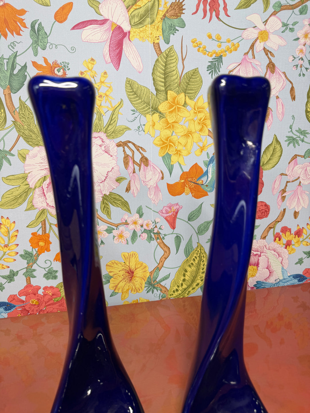 Vintage Elsa Peretti for Tiffany Blue Vases - 2 - Made in Italy