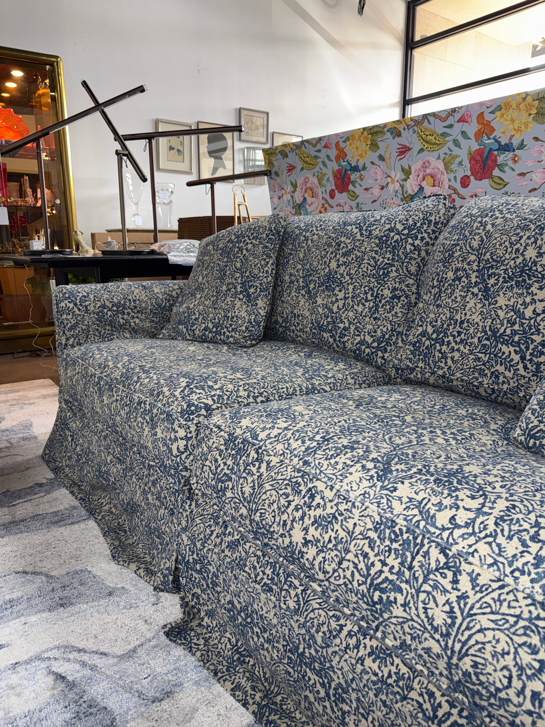 Crate and Barrel Slip Cover Couch