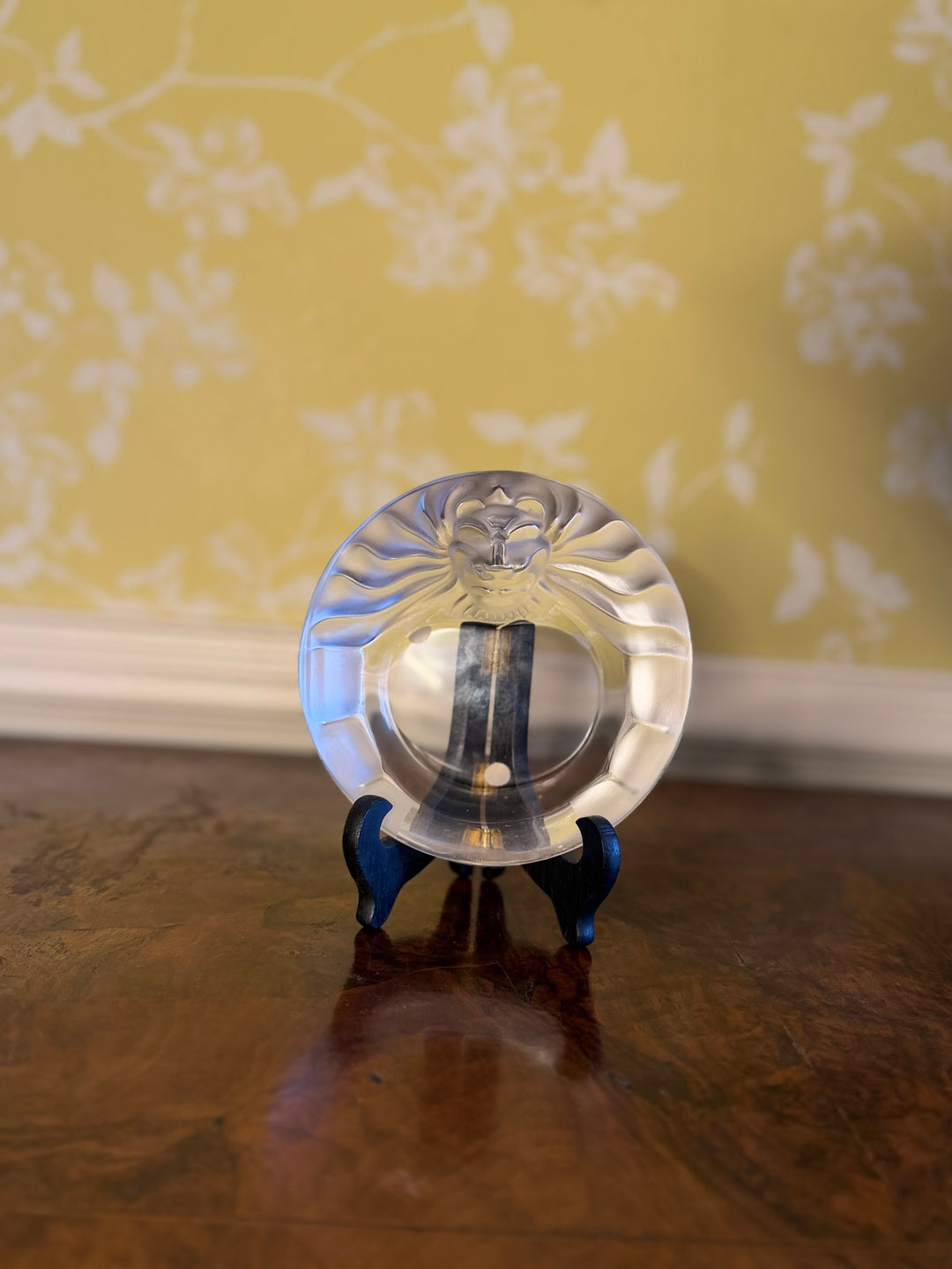 Lalique Lion Trinket Dish