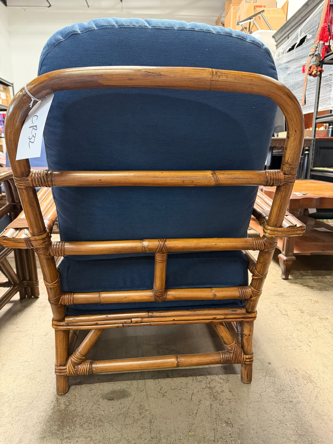 Bamboo and Rattan Armchair