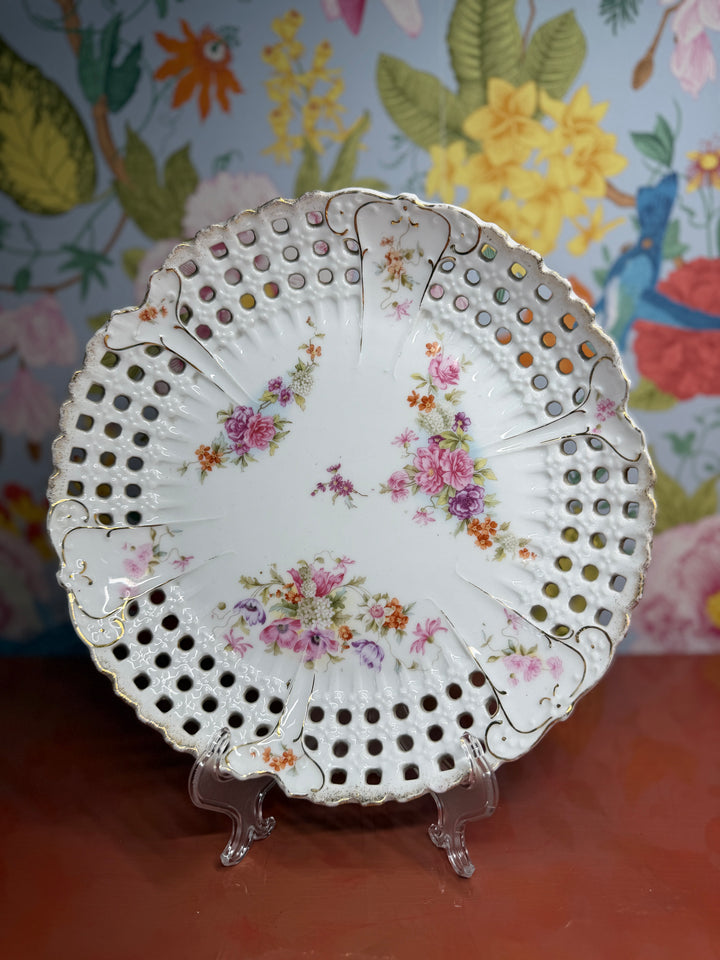 Vintage Porcelain Wall Plate
