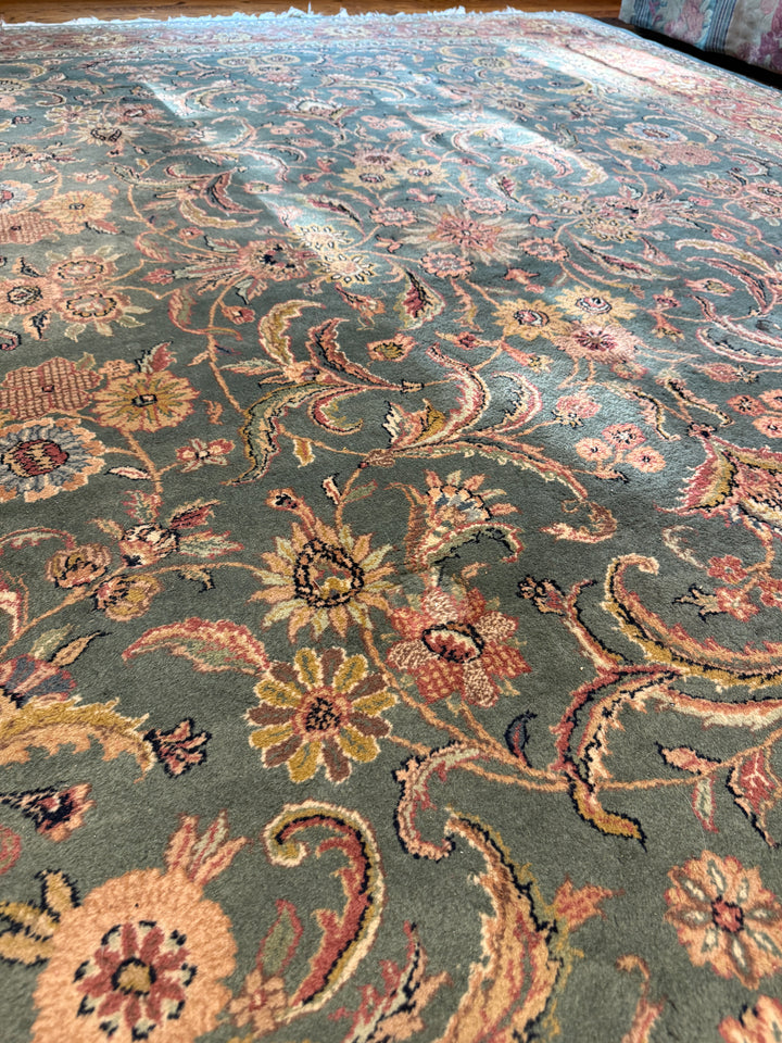 Fine Indo Kashir Rug (8x10 ft) (Online Only Item)