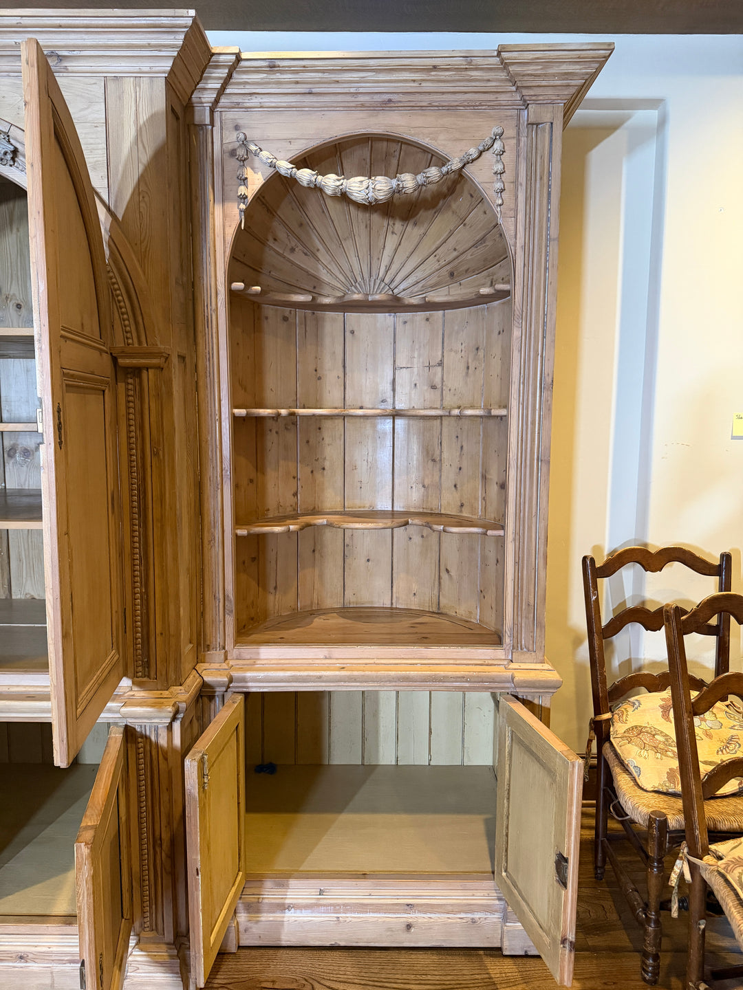 Pine Display Cabinet (Age: 36 years)