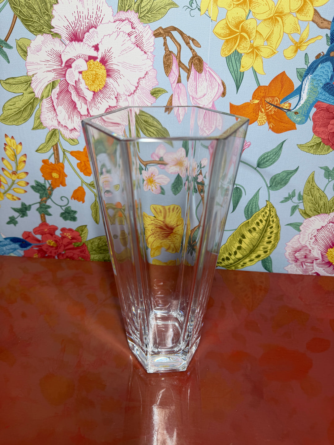 Vintage Tiffany & Co Hexagonal Vase