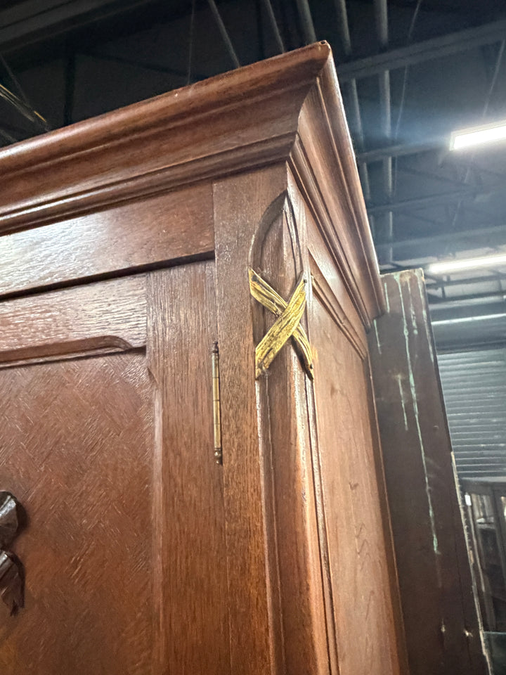 Antique Marble Top Buffet/Hutch