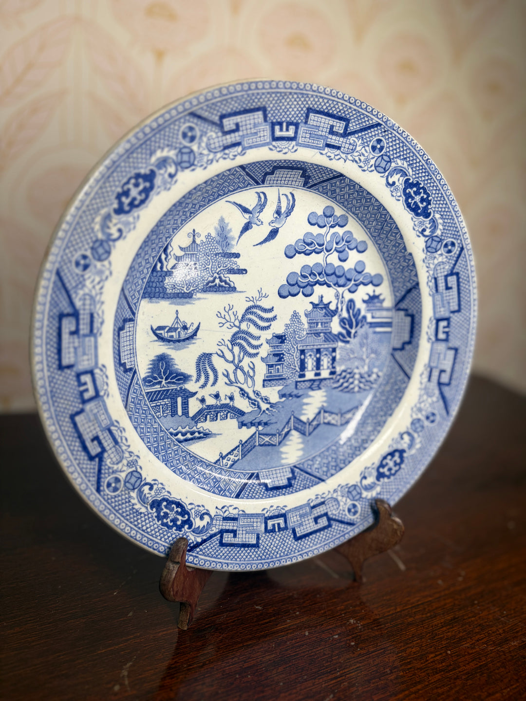 Blue Willow Plate