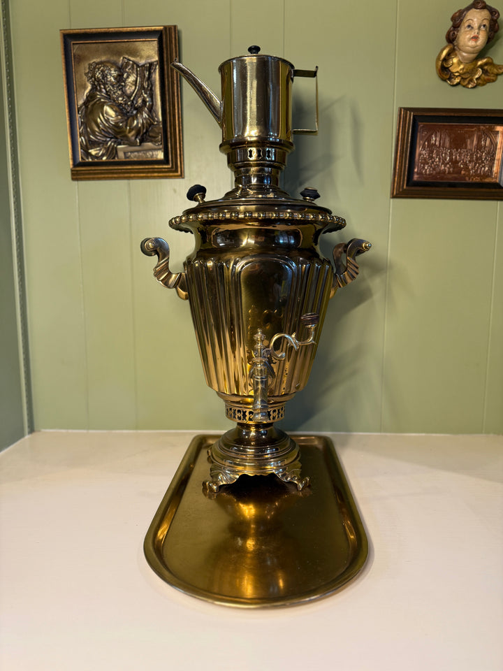 Russian Brass Samovars