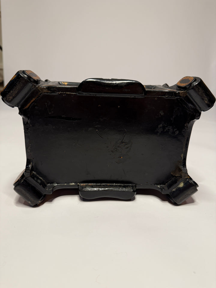 Mother of Pearl Inlaid Lacquer Box