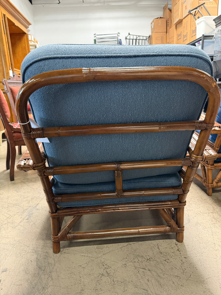 Vintage Bamboo and Rattan Armchairs