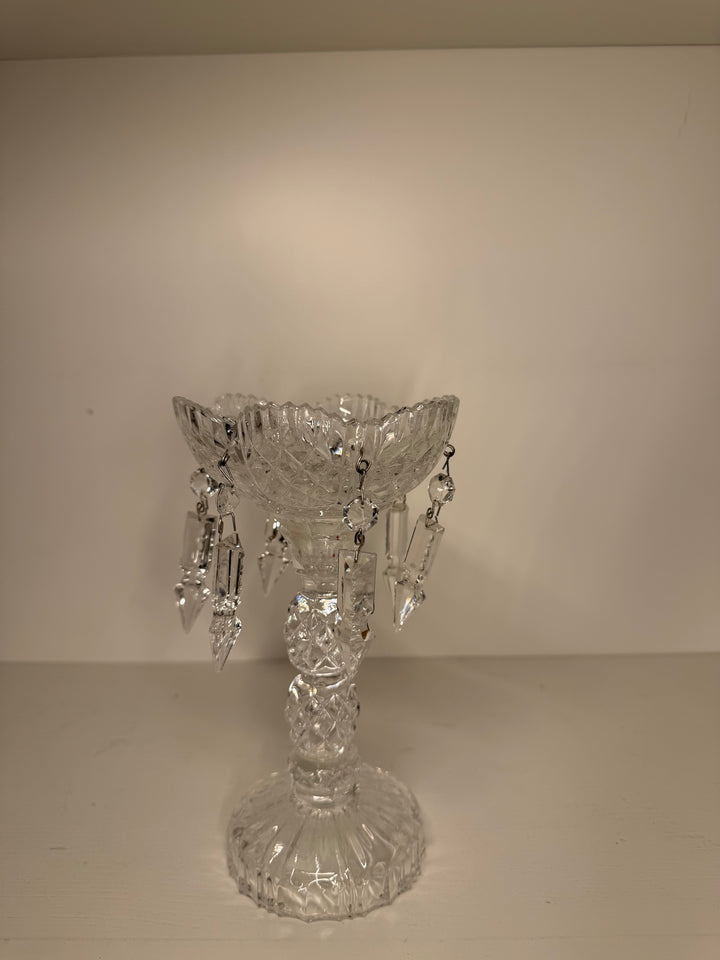 Candlestick with Drop Bobeches