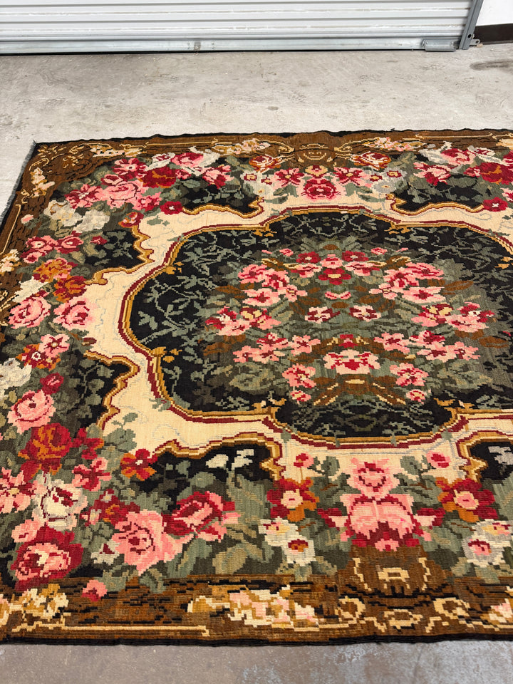 Floral Antique Rug