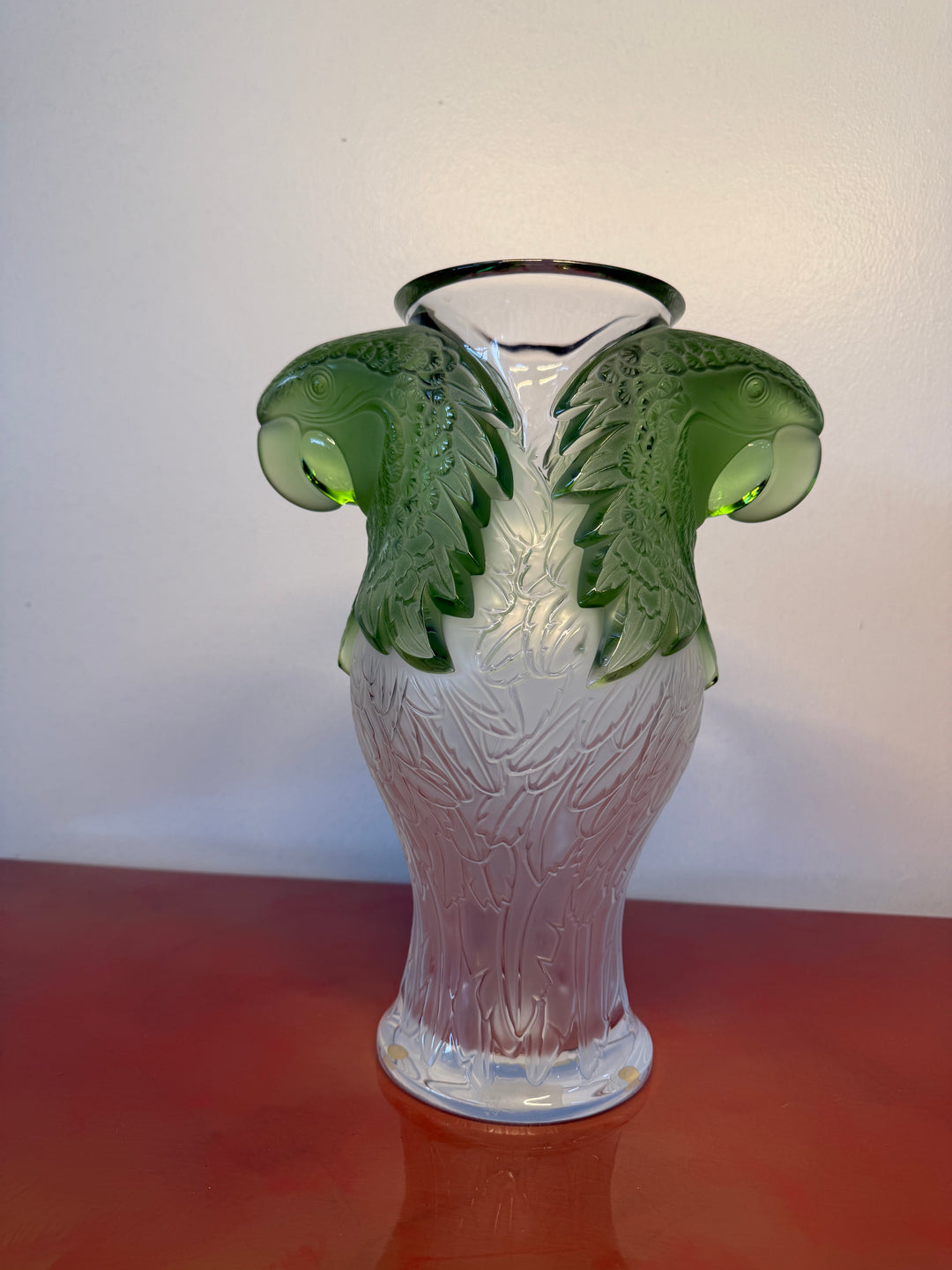 Lalique Macao Vase